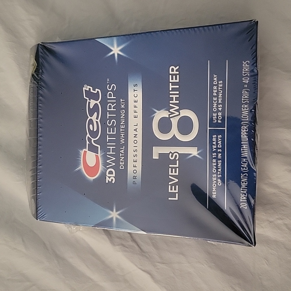 Crest 3d whitestrips